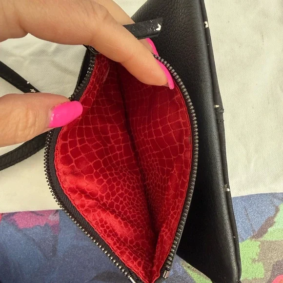 Hammitt Black and Silver Star Crossbody Bag - Picture 4 of 6